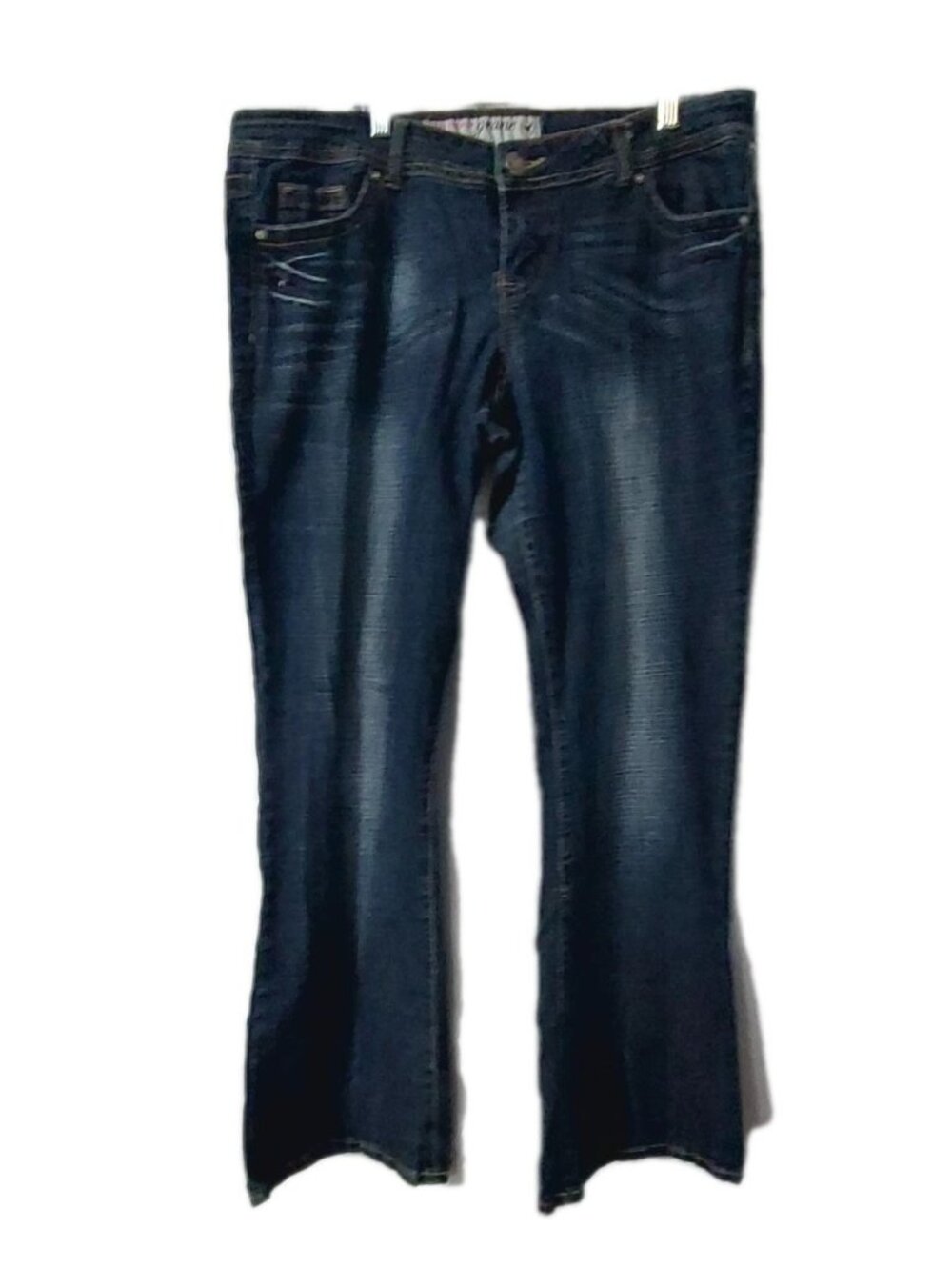 Grane Jeans Low Rise Flare Juniors Size 17 READ